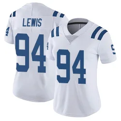 Women's Tyquan Lewis Indianapolis Colts No.94 Limited Vapor Untouchable Jersey - White