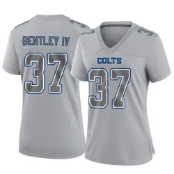 Women's Ulysses Bentley IV Indianapolis Colts No.37 Game Atmosphere Fashion Jersey - Gray