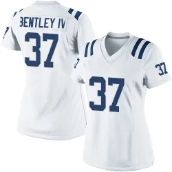 Women's Ulysses Bentley IV Indianapolis Colts No.37 Game Jersey - White