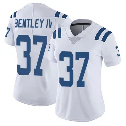 Women's Ulysses Bentley IV Indianapolis Colts No.37 Limited Vapor Untouchable Jersey - White