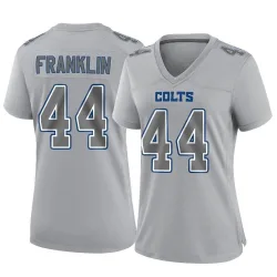 Women's Zaire Franklin Indianapolis Colts No.44 Game Atmosphere Fashion Jersey - Gray