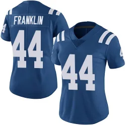Women's Zaire Franklin Indianapolis Colts No.44 Limited Team Color Vapor Untouchable Jersey - Royal