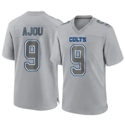 Youth Ajou Ajou Indianapolis Colts No.9 Game Atmosphere Fashion Jersey - Gray