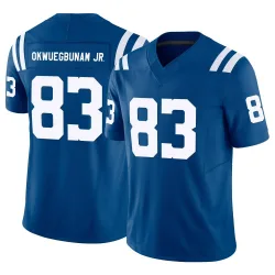 Youth Albert Okwuegbunam Jr. Indianapolis Colts No.83 Limited Vapor F.U.S.E. Jersey - Royal