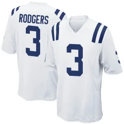 Youth Amari Rodgers Indianapolis Colts No.3 Game Jersey - White