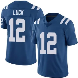 Youth Andrew Luck Indianapolis Colts No.12 Limited Team Color Vapor Untouchable Jersey - Royal