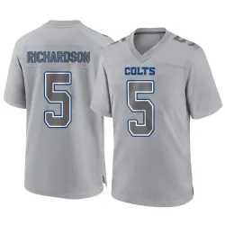 Youth Anthony Richardson Indianapolis Colts No.5 Game Atmosphere Fashion Jersey - Gray