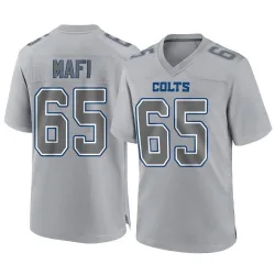 Youth Atonio Mafi Indianapolis Colts No.65 Game Atmosphere Fashion Jersey - Gray