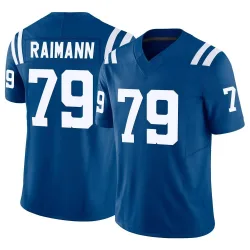 Youth Bernhard Raimann Indianapolis Colts No.79 Limited Vapor F.U.S.E. Jersey - Royal