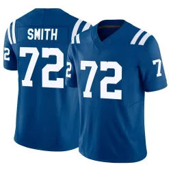 Youth Braden Smith Indianapolis Colts No.72 Limited Vapor F.U.S.E. Jersey - Royal