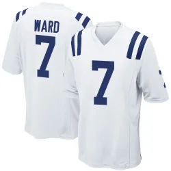 Youth Charvarius Ward Indianapolis Colts No.7 Game Jersey - White