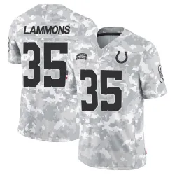 Youth Chris Lammons Indianapolis Colts No.35 Limited 2024 Salute to Service Jersey - Arctic Camo