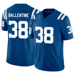 Youth Corey Ballentine Indianapolis Colts No.38 Limited Vapor F.U.S.E. Jersey - Royal