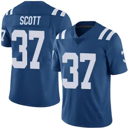 Youth Daniel Scott Indianapolis Colts No.37 Limited Team Color Vapor Untouchable Jersey - Royal