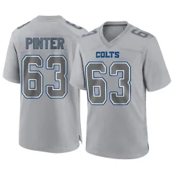 Youth Danny Pinter Indianapolis Colts No.63 Game Atmosphere Fashion Jersey - Gray