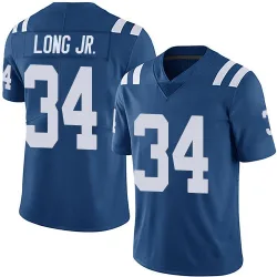 Youth David Long Jr. Indianapolis Colts No.34 Limited Team Color Vapor Untouchable Jersey - Royal