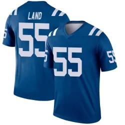Youth Isaiah Land Indianapolis Colts No.55 Legend Jersey - Royal