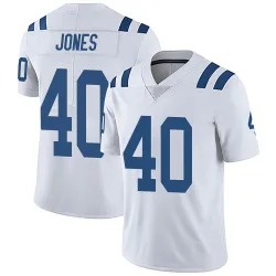 Youth Jaylon Jones Indianapolis Colts No.40 Limited Vapor Untouchable Jersey - White