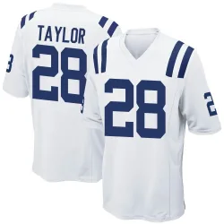 Youth Jonathan Taylor Indianapolis Colts No.28 Game Jersey - White