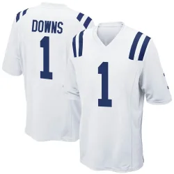 Youth Josh Downs Indianapolis Colts No.1 Game Jersey - White