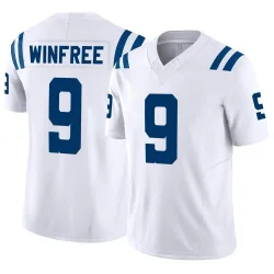 Youth Juwann Winfree Indianapolis Colts No.9 Limited Vapor F.U.S.E. Jersey - White