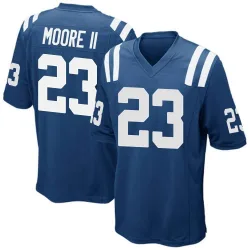 Youth Kenny Moore II Indianapolis Colts No.23 Game Team Color Jersey - Royal Blue