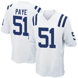 Youth Kwity Paye Indianapolis Colts No.51 Game Jersey - White
