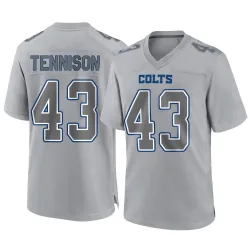 Youth Ladarius Tennison Indianapolis Colts No.43 Game Atmosphere Fashion Jersey - Gray