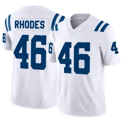Youth Luke Rhodes Indianapolis Colts No.46 Limited Vapor F.U.S.E. Jersey - White