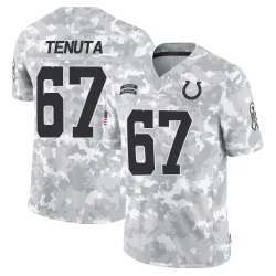 Youth Luke Tenuta Indianapolis Colts No.67 Limited 2024 Salute to Service Jersey - Arctic Camo
