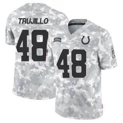 Youth Maddux Trujillo Indianapolis Colts No.48 Limited 2024 Salute to Service Jersey - Arctic Camo