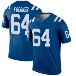 Youth Marshall Foerner Indianapolis Colts No.64 Legend Jersey - Royal