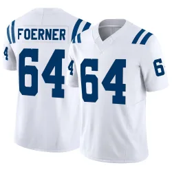 Youth Marshall Foerner Indianapolis Colts No.64 Limited Vapor F.U.S.E. Jersey - White