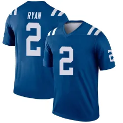 Youth Matt Ryan Indianapolis Colts No.2 Legend Jersey - Royal