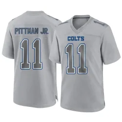 Youth Michael Pittman Jr. Indianapolis Colts No.11 Game Atmosphere Fashion Jersey - Gray