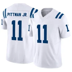 Youth Michael Pittman Jr. Indianapolis Colts No.11 Limited Vapor F.U.S.E. Jersey - White