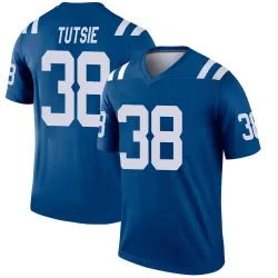 Youth Michael Tutsie Indianapolis Colts No.38 Legend Jersey - Royal