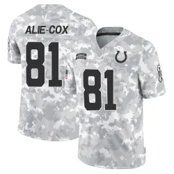 Youth Mo Alie-Cox Indianapolis Colts No.81 Limited 2024 Salute to Service Jersey - Arctic Camo