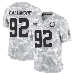 Youth Neville Gallimore Indianapolis Colts No.92 Limited 2024 Salute to Service Jersey - Arctic Camo