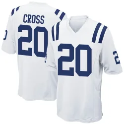 Youth Nick Cross Indianapolis Colts No.20 Game Jersey - White