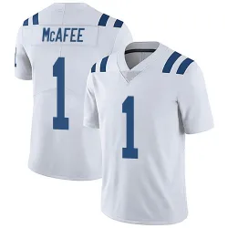 Youth Pat McAfee Indianapolis Colts No.1 Limited Vapor Untouchable Jersey - White