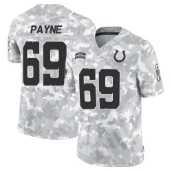 Youth Pheldarius Payne Indianapolis Colts No.69 Limited 2024 Salute to Service Jersey - Arctic Camo