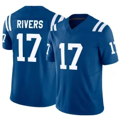 Youth Philip Rivers Indianapolis Colts No.17 Limited Vapor F.U.S.E. Jersey - Royal