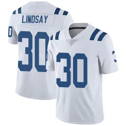 Youth Phillip Lindsay Indianapolis Colts No.30 Limited Vapor Untouchable Jersey - White