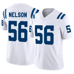 Youth Quenton Nelson Indianapolis Colts No.56 Limited Vapor F.U.S.E. Jersey - White