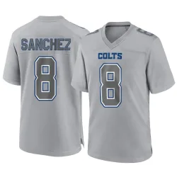 Youth Rigoberto Sanchez Indianapolis Colts No.8 Game Atmosphere Fashion Jersey - Gray