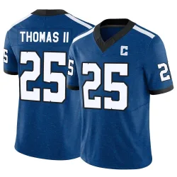 Youth Rodney Thomas II Indianapolis Colts No.25 Limited Indiana Nights Alternate Vapor F.U.S.E. Jersey - Royal