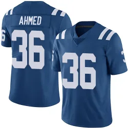 Youth Salvon Ahmed Indianapolis Colts No.36 Limited Team Color Vapor Untouchable Jersey - Royal