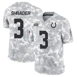 Youth Spencer Shrader Indianapolis Colts No.3 Limited 2024 Salute to Service Jersey - Arctic Camo