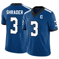 Youth Spencer Shrader Indianapolis Colts No.3 Limited Indiana Nights Alternate Vapor F.U.S.E. Jersey - Royal